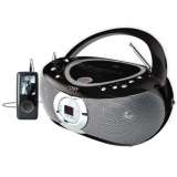 Coby CXCD230 Radio/CD Player Boombox   Stereo Speaker LCD   CD DA 