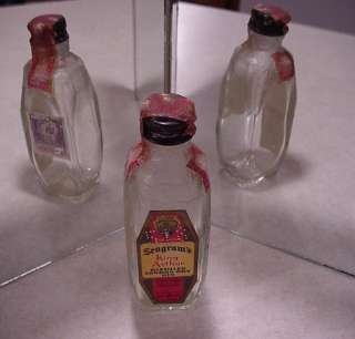 1941 Seagrams King Arthur Dry Gin Miniature Bottle  