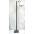  Transitional One light Pebble Brown Floor Lamp