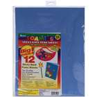 Darice Sticky Back Foam Sheets 9X12 12/Pkg Fashion Colors