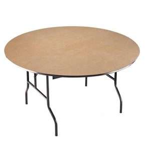  Folding 72 Round Plywood Core Folding Table by Midwest Folding 