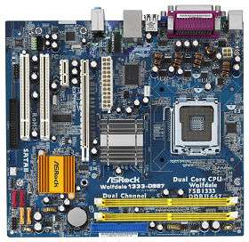   1333 D667 R2.0 Motherboard CPU INTEL 2.80 AND NEW CPU COLLER X4  