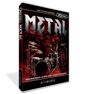 New XLN Audio Metal AdPak 4 Addictive Drums Ludwig Kit Expansion Hard 
