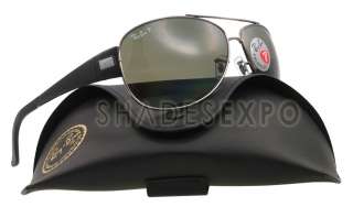 NEW Ray Ban Sunglasses RB 3467 BLACK 004/9A 63MM RB3467 AUTH  
