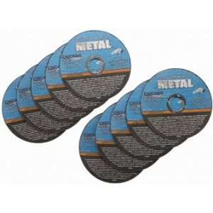   Metal, Pack of 10, for Cutting All Ferrous Metals and Stainless Steel
