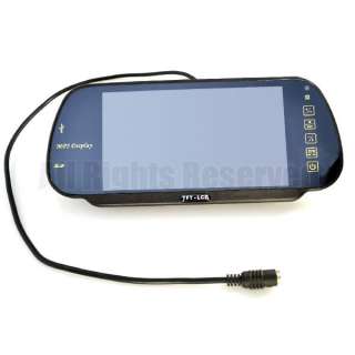 TFT LCD MONITOR MP5 USB SD for CAR REAR VIEW CAMERA  