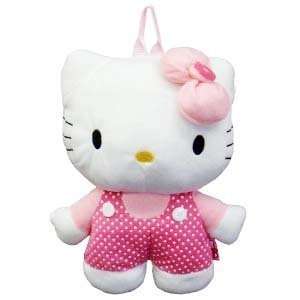  Hello Kitty Plush Backpack Polka Dot Jumper Toys & Games
