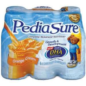  PediaSure Orange Cream / 8 fl oz bottle / case of 24 