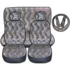   Covers with Head Rest Covers, Bench Cover and Steering Wheel Cover