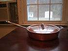 ALL CLAD COPPER CHEF LARGE 3 QT SAUTE PAN with LID NEW # 1403 SS FREE 