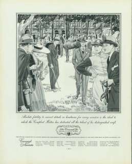 Magazine Ad 1936 John Cavanagh Associates Hatter Gentlemens Hats 