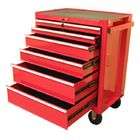 Excel International Excel TB2070BBSB Red 27 Inch Steel Roller Cabinet 