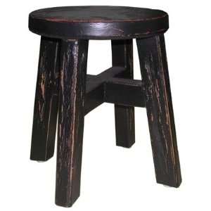 Small Stool in Black [Set of 2] 