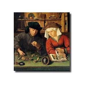  The Money Lender And His Wife 1514 Giclee Print