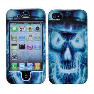 Dragon Skull Hard Cover Case Skin For Apple iPhone 4 4G 4TH  