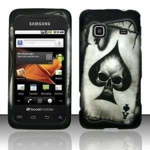   Galaxy Preavail m820 Poker Skull Spade Phone Hard Case Skin Cover