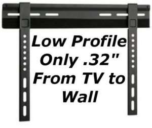 Extreme Slim Low Profile Universal TV LCD Wall Mount  