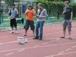 Me flying an RC airplane I worked on for my senior design project