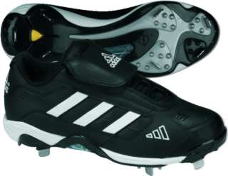 ADIDAS EXCELSIOR LOW BASEBALL CLEATS (148132) BLK/WHT  