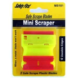  Mini Scraper with Two Plastic Blades (2 Pack)
