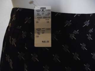 Liz Claiborne collection black pencil skirt 10P NWT $68 Rockabilly 
