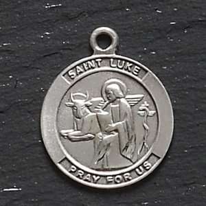  Set of 2 1 St Luke Medal Pendant