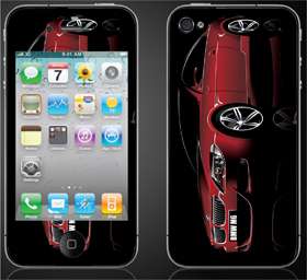 Iphone 4 4g Skin Sticker Cover Scarface  