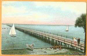 Port Orange Bridge FL Florida   postcard   2068  