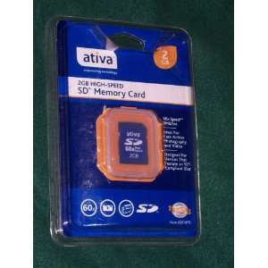  Ativa 2 GB High Speed SD Memory Card