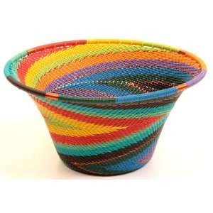  Zulu Wire Basket   Small Flared Bowl