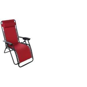  Bonnevie Gravity Lounge Chair, Red