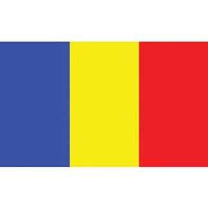  Romania Flag 3ft x 5ft Patio, Lawn & Garden
