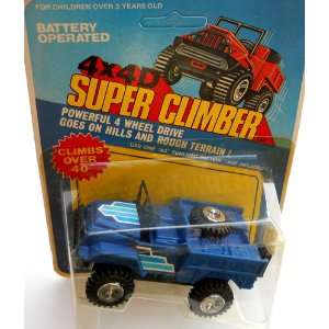   Climber Blue Pickup Truck 1982 Soma Battery Operated 