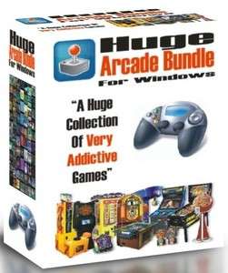 Huge Arcade Game Bundle For Windows    25 Video Games, PC Computer 