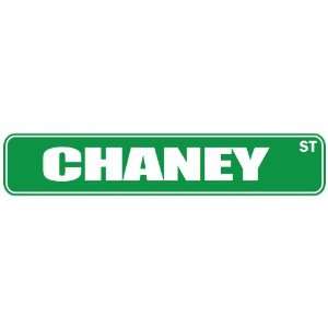   CHANEY ST  STREET SIGN