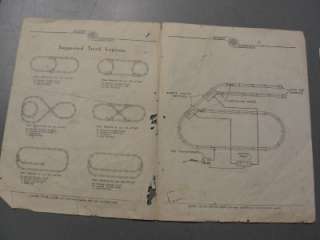MARX TRAINS INSTRUCTIONS ELECTRIC TRAIN WITH AUTOMATIC COUPLER [673 