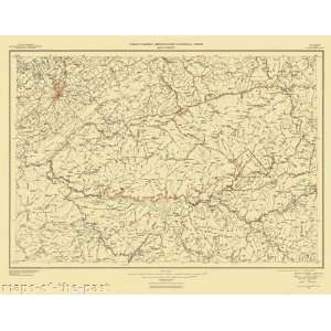USGS TOPO MAP GREAT SMOKY MOUNTAINS TN/NC 1950 