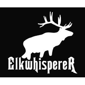  Elk Whisperer Hunting Deer Die Cut Decal Vinyl Sticker   6 