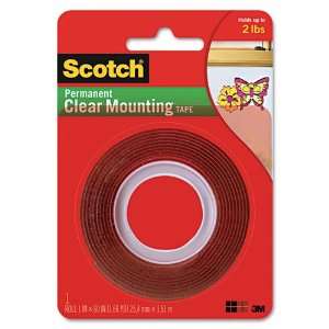  3M Scotch(R) Clear Mounting Tape 4010, 1 In X 60 In [Price 