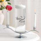 5pc floating personalized unity candle stand wedding  