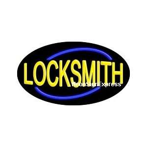  Locksmith Flashing Neon Sign 