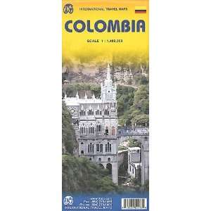  Colombia Travel Reference Map 11,400,000 [Map] ITMB 