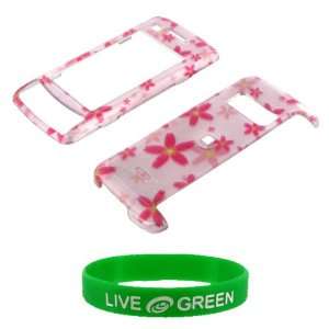  Pink Blossom Design Snap On Hard Case for LG enV Touch 