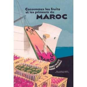   Fruit and Vegetable Products of Morocco 20x30 poster