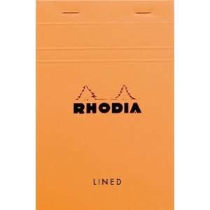  Rhodia Notepads Graph Orange 80Sheet 43/8X6 3/8 Office 