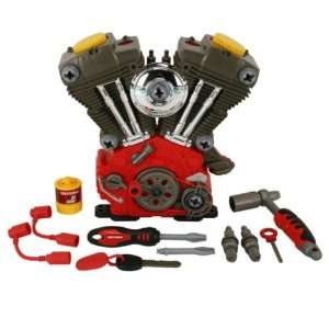  MY FIRST CRAFTSMAN TOY V TWIN MOTOR OVERHAUL PLAY SET 