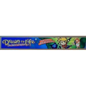  Drawn To Life The Next Chapter Game Vinyl Banner 2 1/4 X 