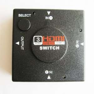  3 Port 1080P HDMI Switch Switcher Splitter For HDTV PS3 