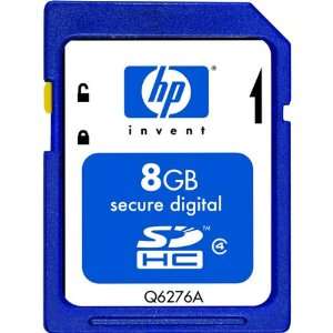  HP 8GB Class 4 SDHC Flash Memory Card