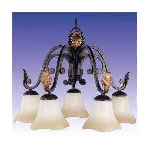 Noble Collection Five Light Downshade Chandelier